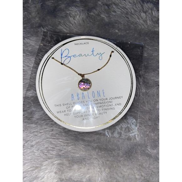 Gorgeous Abalone Necklace By BEAUTY. - Picture 3 of 5